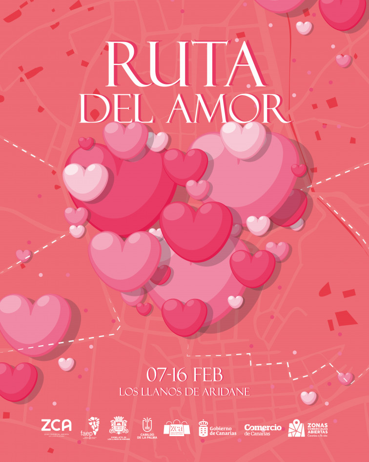 Publicación Instagram Ruta del Amor San Valentín ZCA Los Llanos