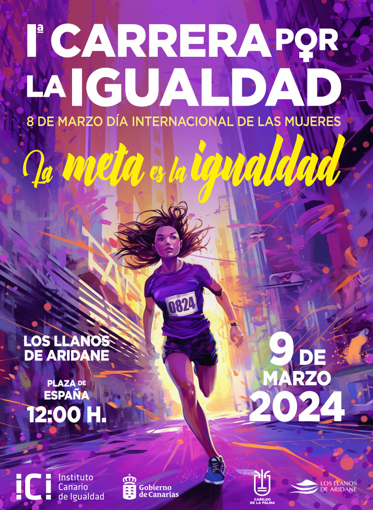 Cartel carrera 8 M