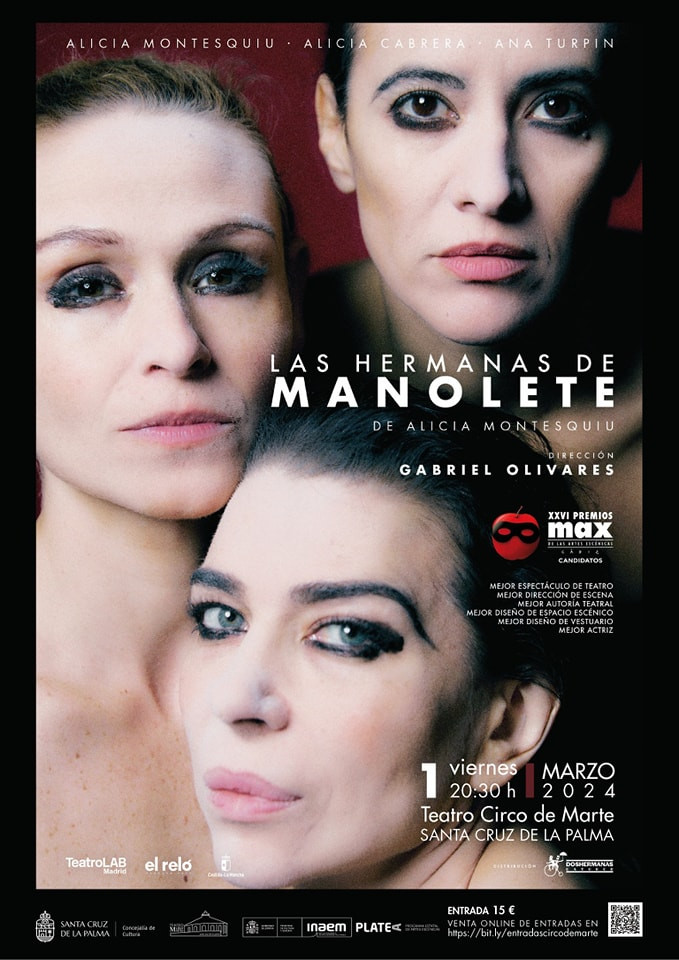 Cartel Las Hermanas de Manolete