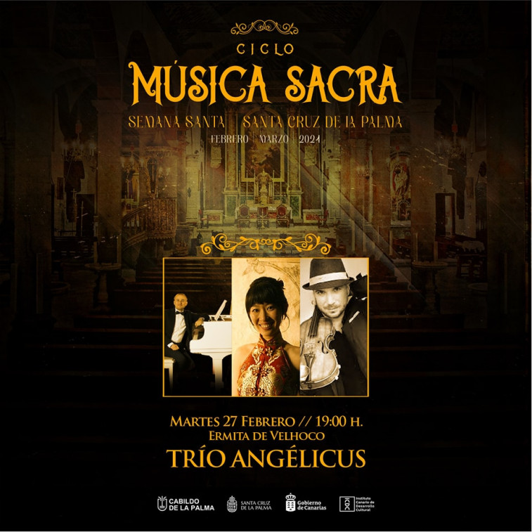 Cartel trío ángelus