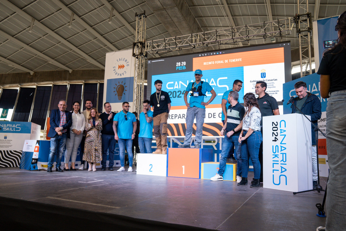 Clausura y entrega de medallas Canarias Skills 2024209