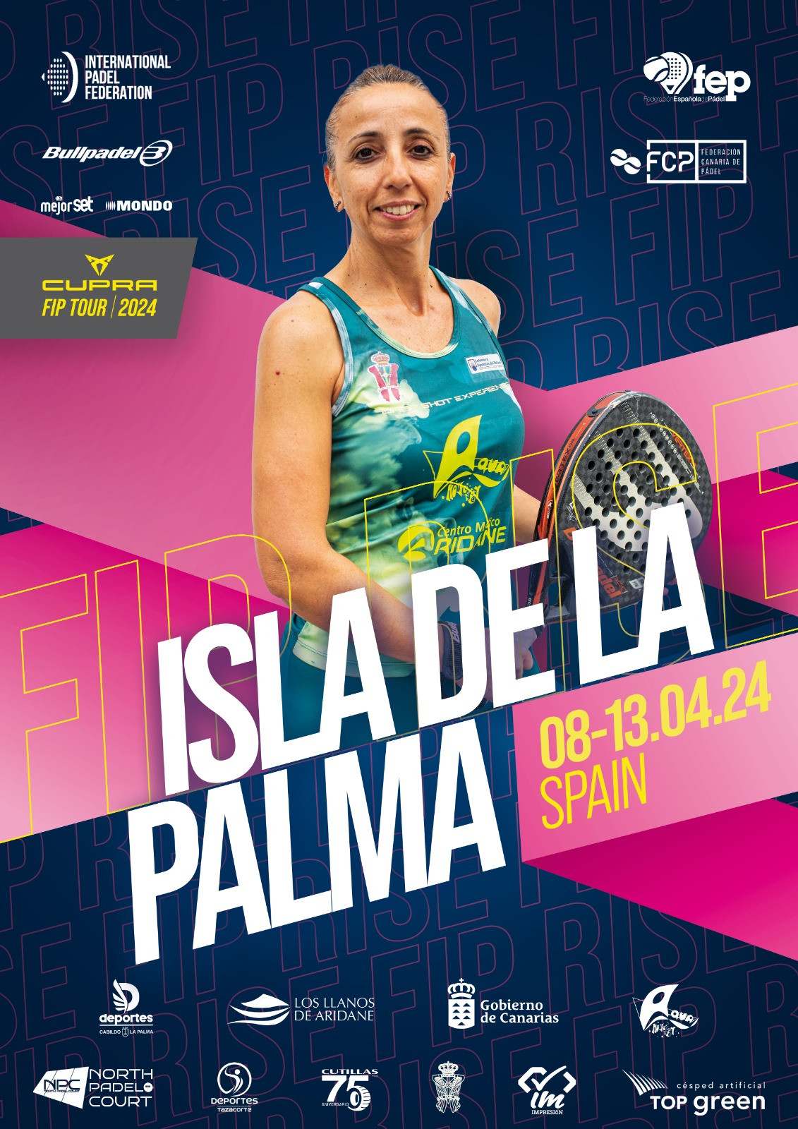 Cartel FIP RISE Isla de la Palma 2024