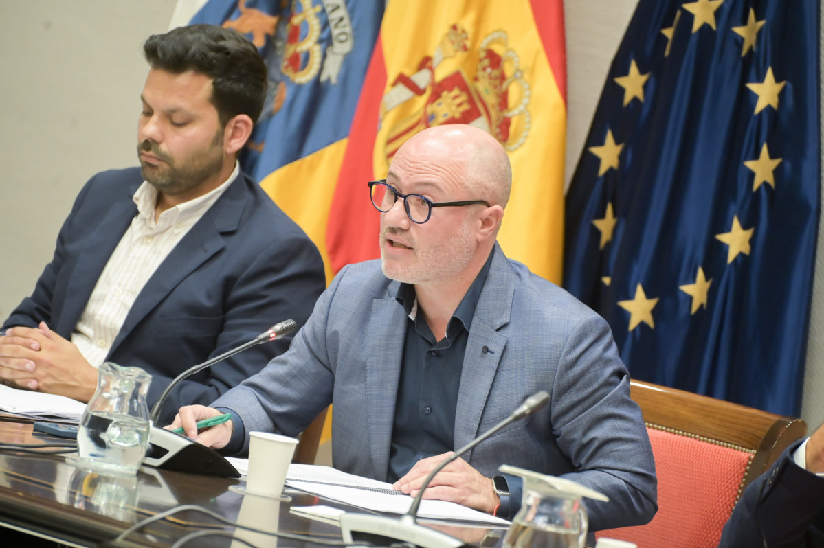 El viceconsejero para la Recuperaciu00f3n Econu00f3mica y Social de La Palma, Pedro Afonso