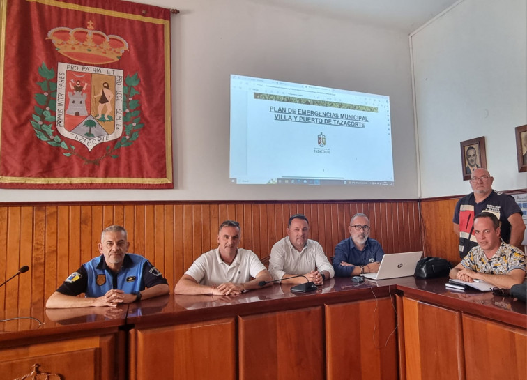 Reunión seguridad Tazacorte