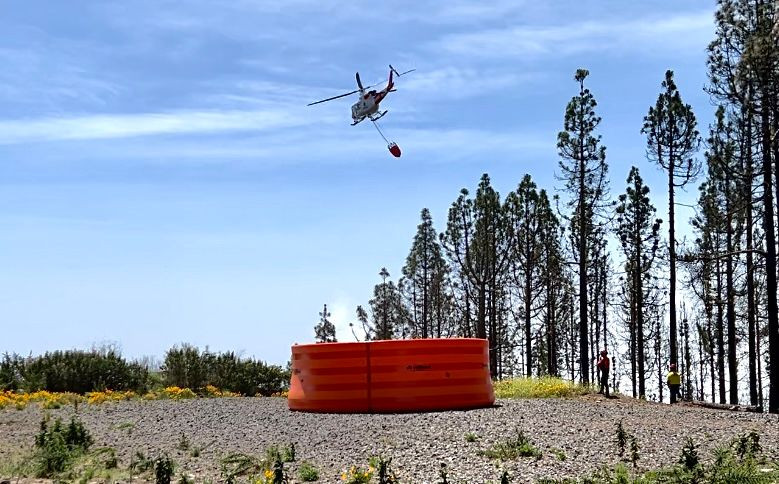 Balsas portátiles incendios forestales