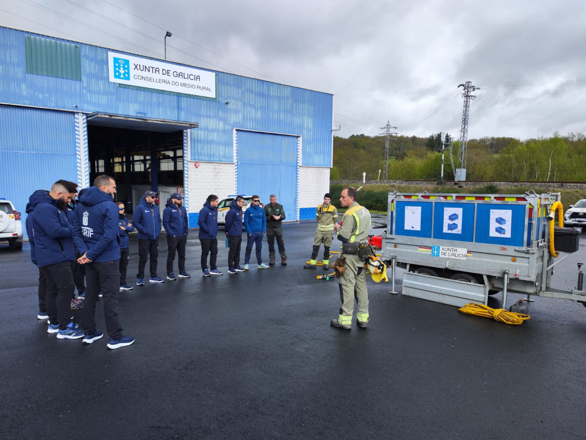 220424 .NP. Los EIRIF crean sinergias e intercambian experiencias en prevenciu00f3n y extinciu00f3n de incendios con sus homu00f3logos en Galicia 2