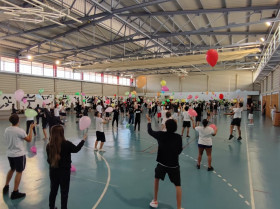 FOTO. Cien estudiantes tinerfeños aspiran a batir un récord mundial (2)