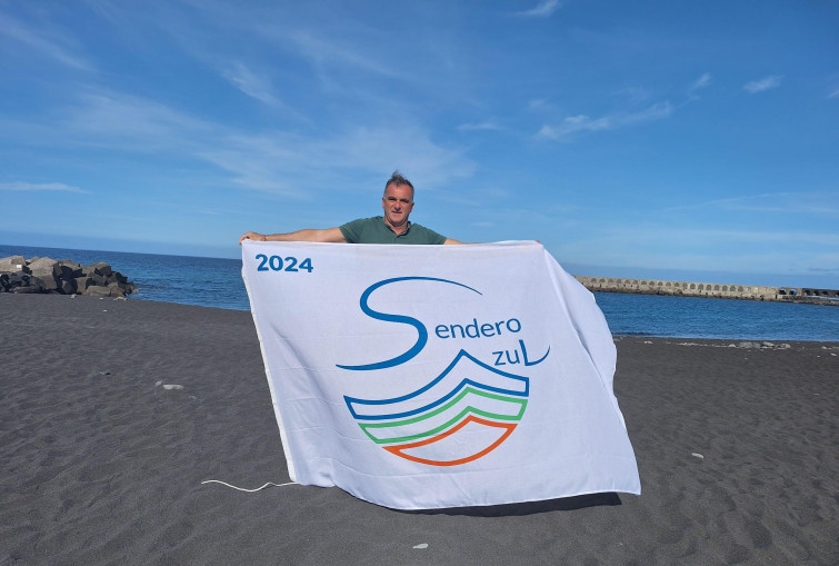 David Ruiz bandera sendero azul