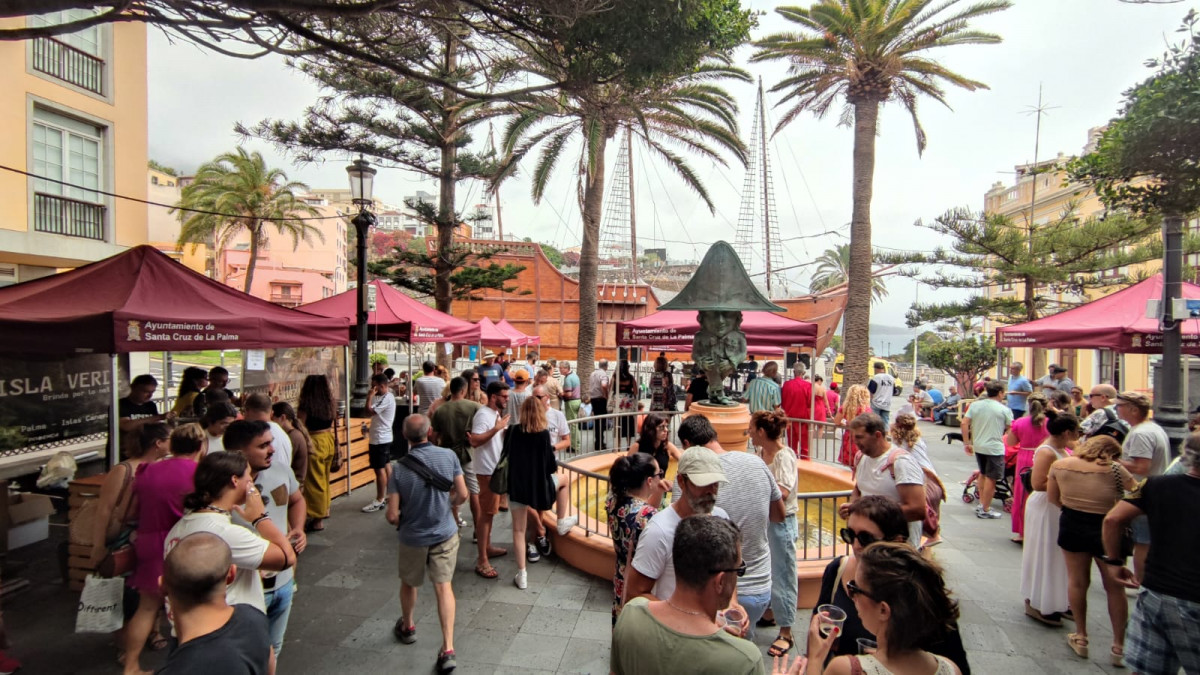 FOTO Santa Cruz de La Palma acogiou0301 de nuevo la Feria de la Garimba tras dos anu0303os de pandemia