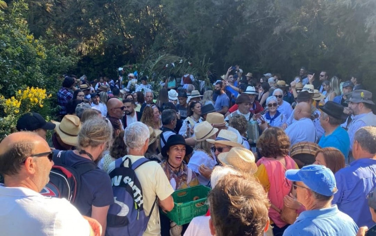 Romería del valle de las cruces garafía