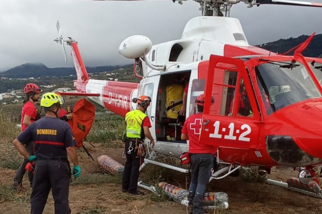 ​Un dispositivo de emergencias rescata a varios excursionistas en el macizo de Anaga, Tenerife