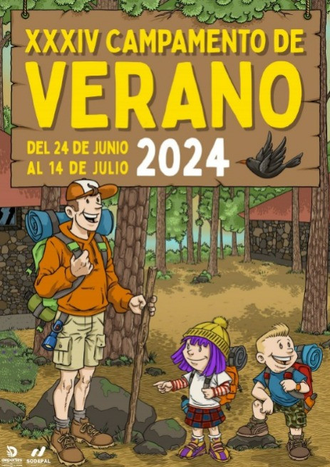 Cartel Campamento