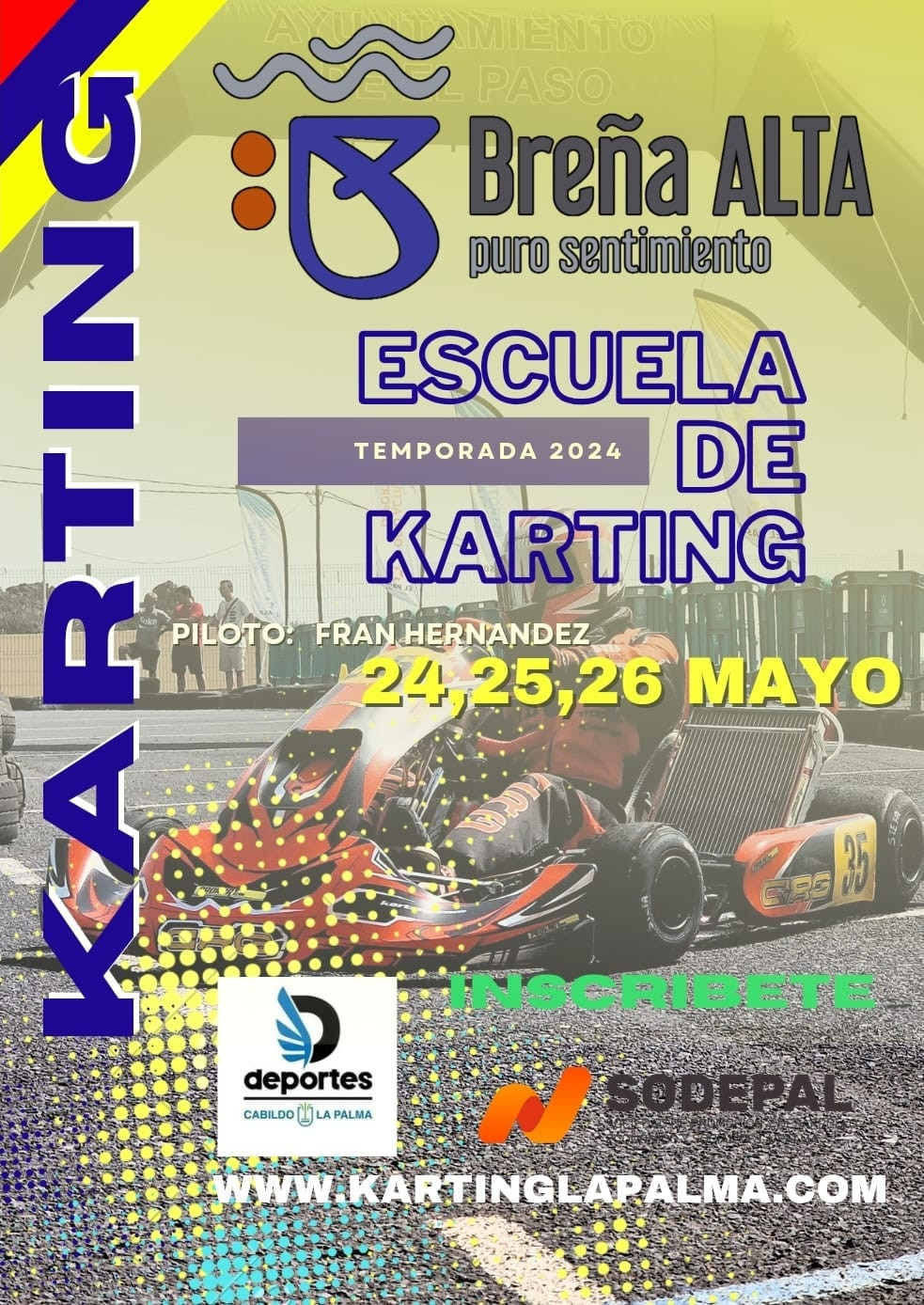 escuela Karting Diario Palmero 