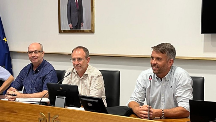 Juan Ramón Felipe Sergio Rodríguez y Javier Peña