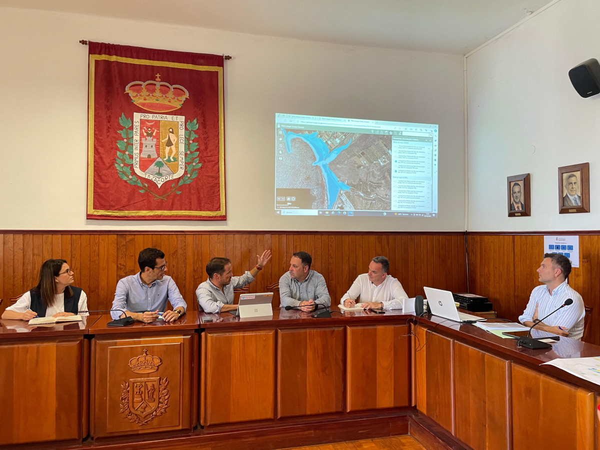 Ayto Tazacorte encuentro protecciu00f3n litoral