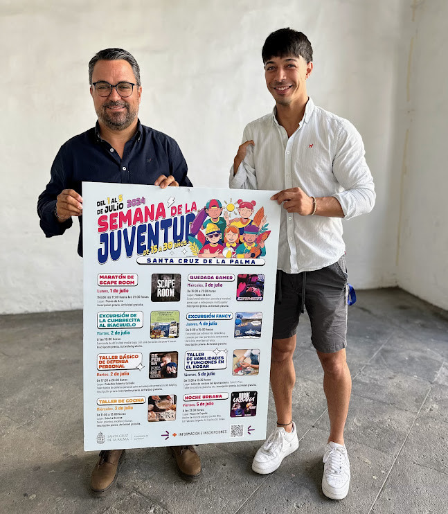 Foto presentación Cartel Semana de la Juventud