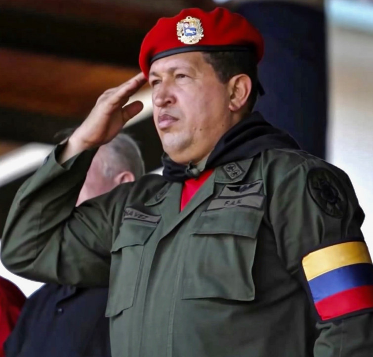 Hugo Chávez salute