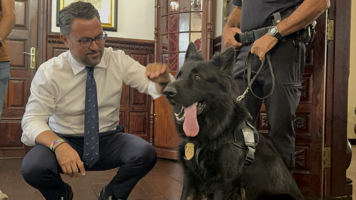 Antona Perro Policía Diario Palmero 