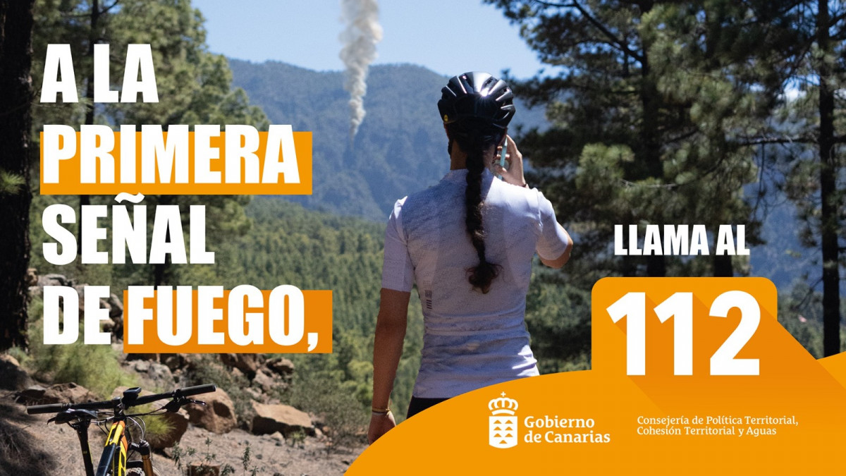A la primera seu00f1al de fuego, LLAMA AL 112