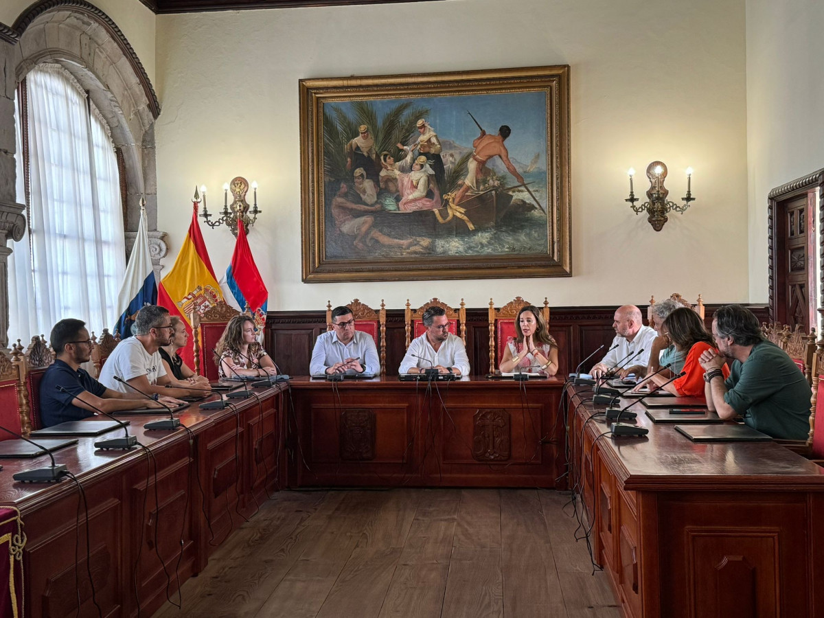 VISITA CONSEJEROS  Diario Palmero