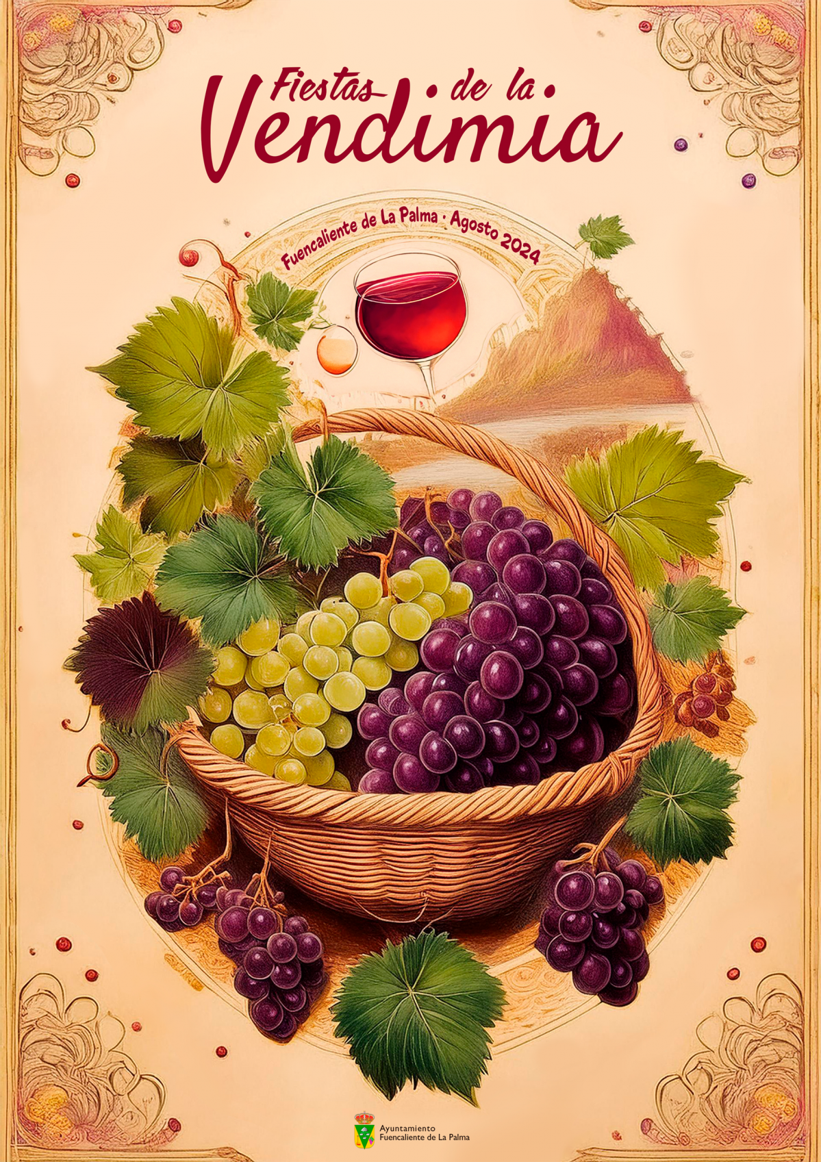 Cartel Fiestas de La Vendimia 2024