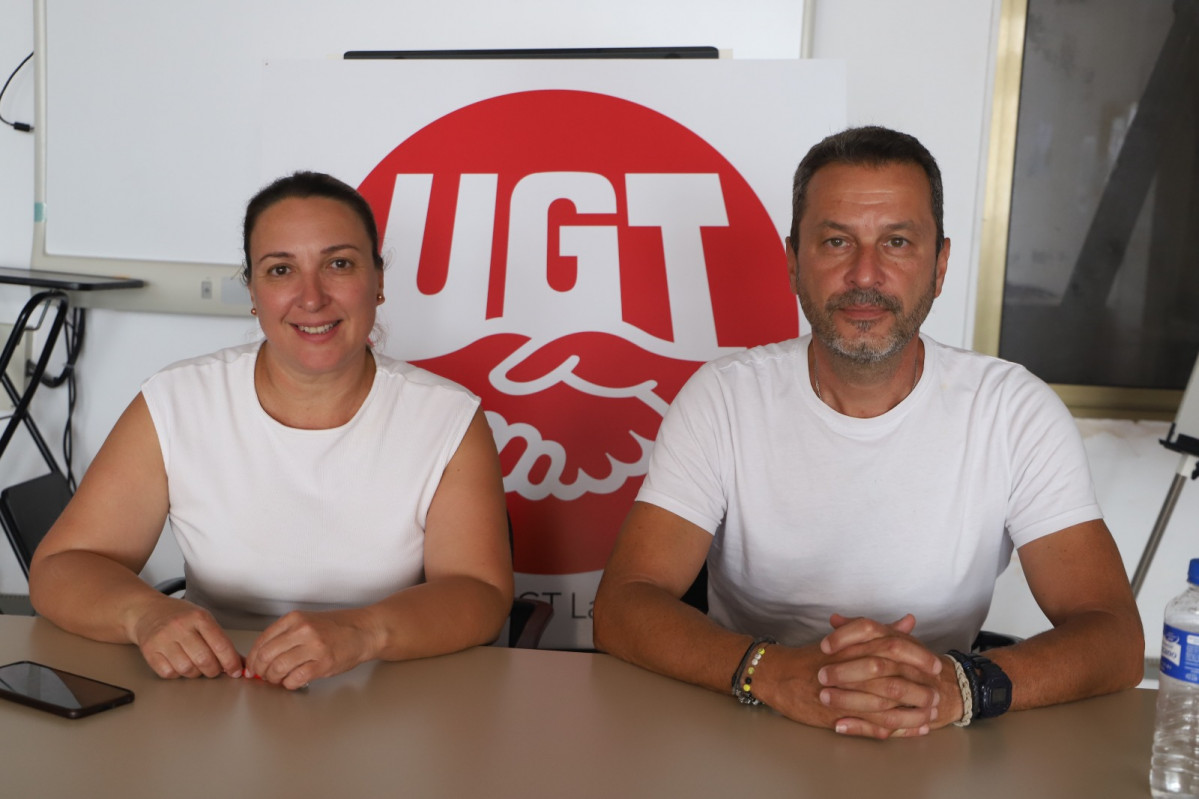 Soledad y Juan UGT Diario Palmero 
