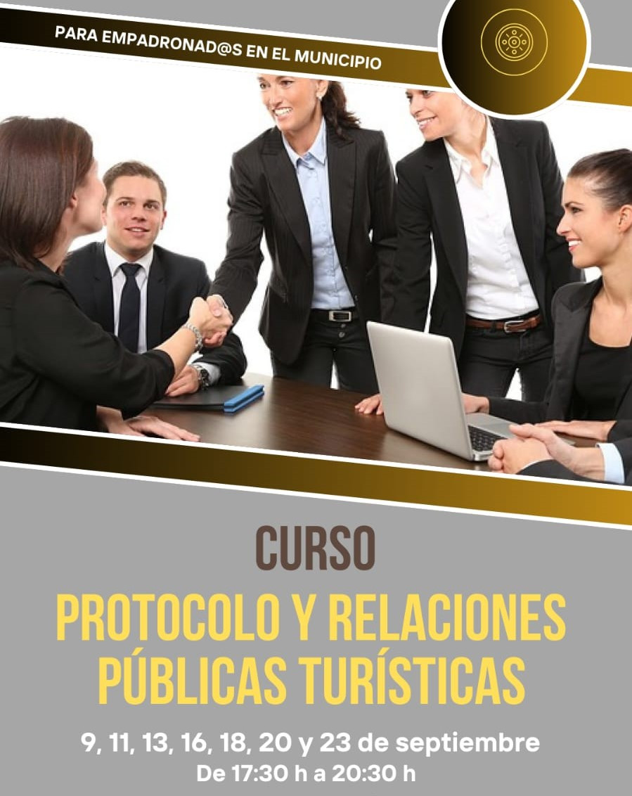 Curso Protocolo Villa de Mazo