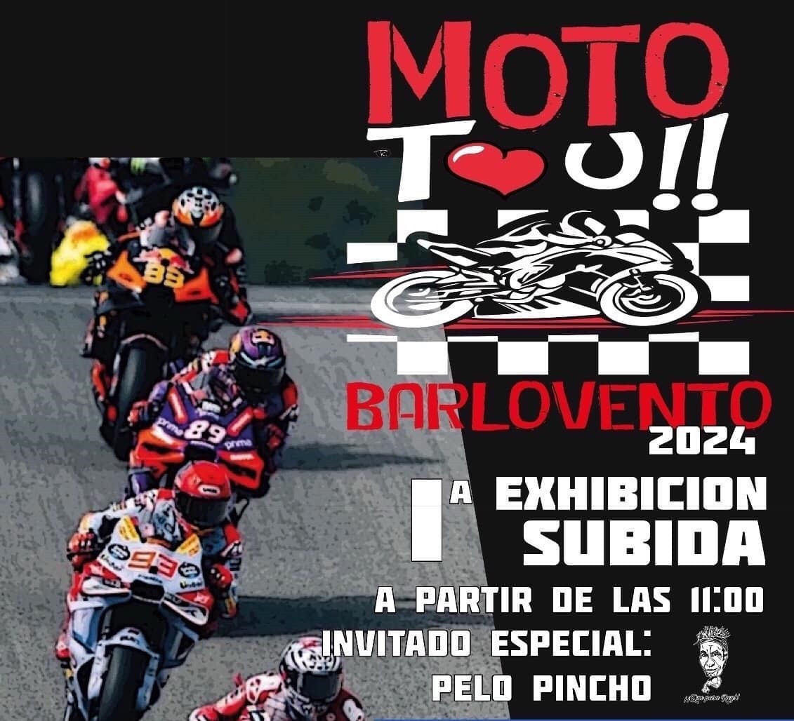Suida a Barlovento en moto