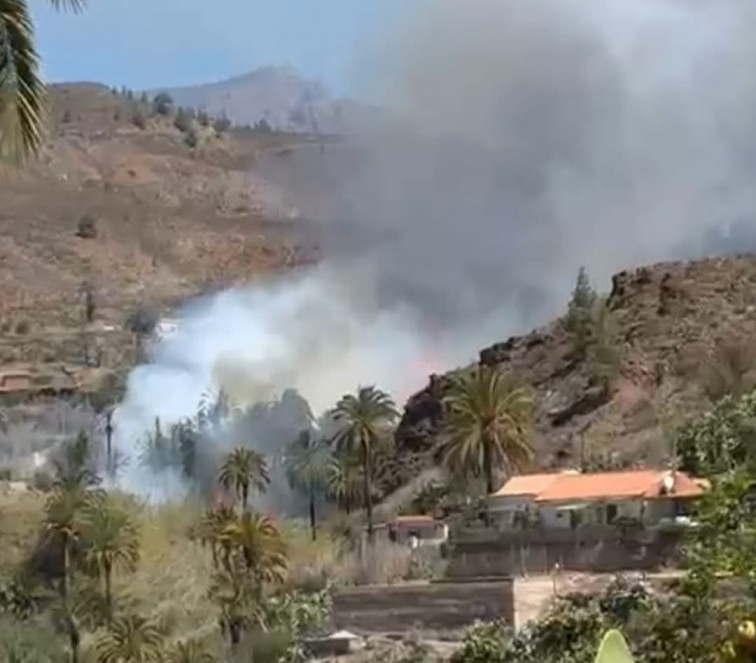 Incendio Nivel 1 Fataga 17 de agosto