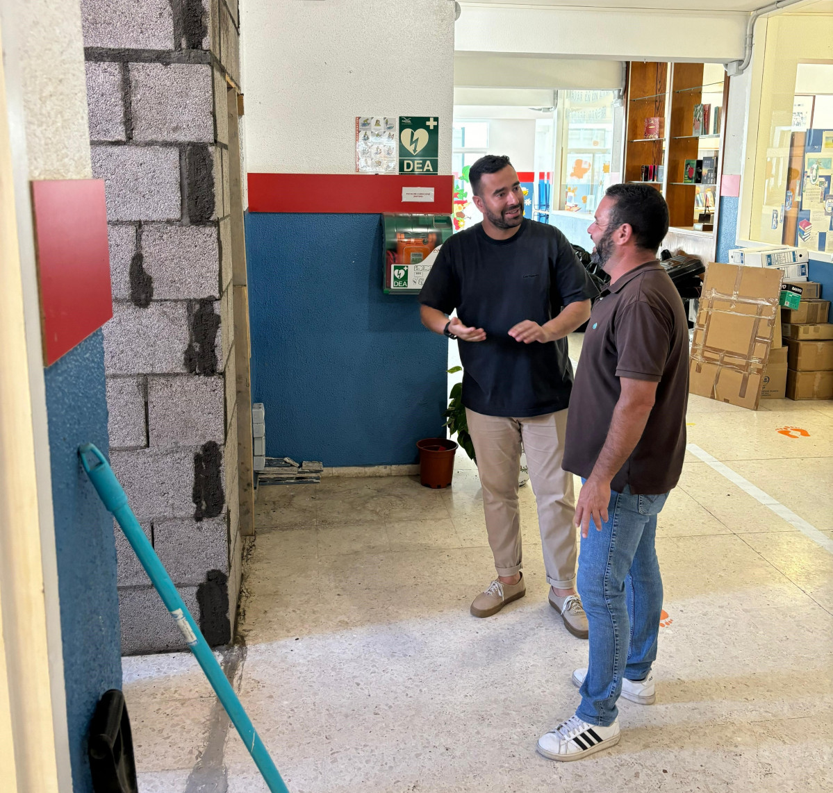 Foto visita colegios