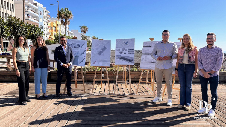 Foto 2 Instante presentación nuevo proyecto deportivo en el frente litoral de Santa Cruz de La Palma