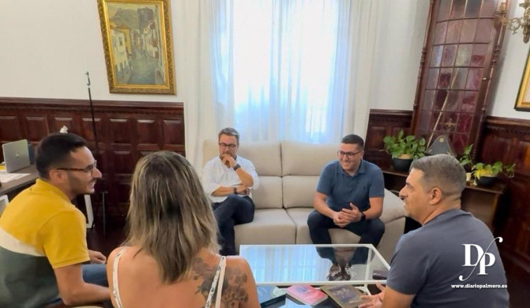 Foto Instante de la reunión de trabajo