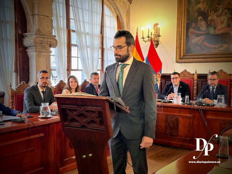 Foto Sergio Hidalgo toma posesión como nuevo concejal de Santa Cruz de La Palma