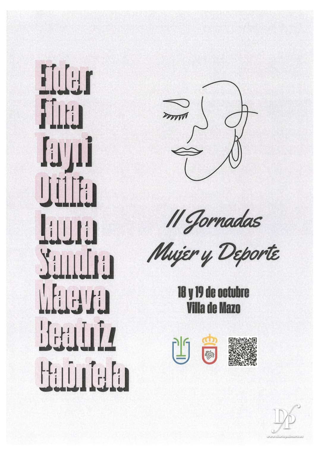 Cartel Jornadas Mujer Villa de Mazo