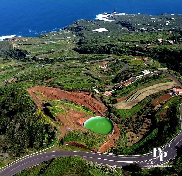 Depósito riego barlovento