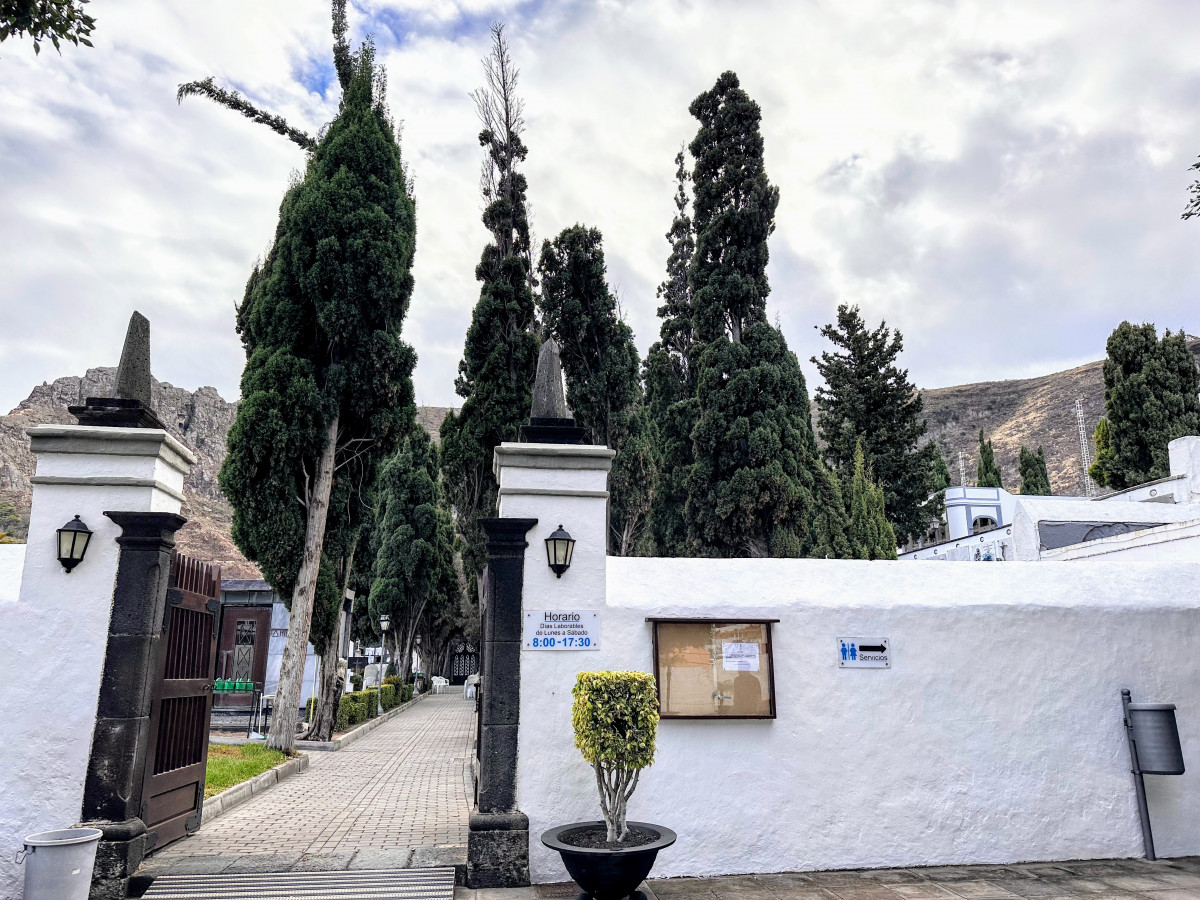 Foto cementerio municipal de Santa Cruz de La Palma