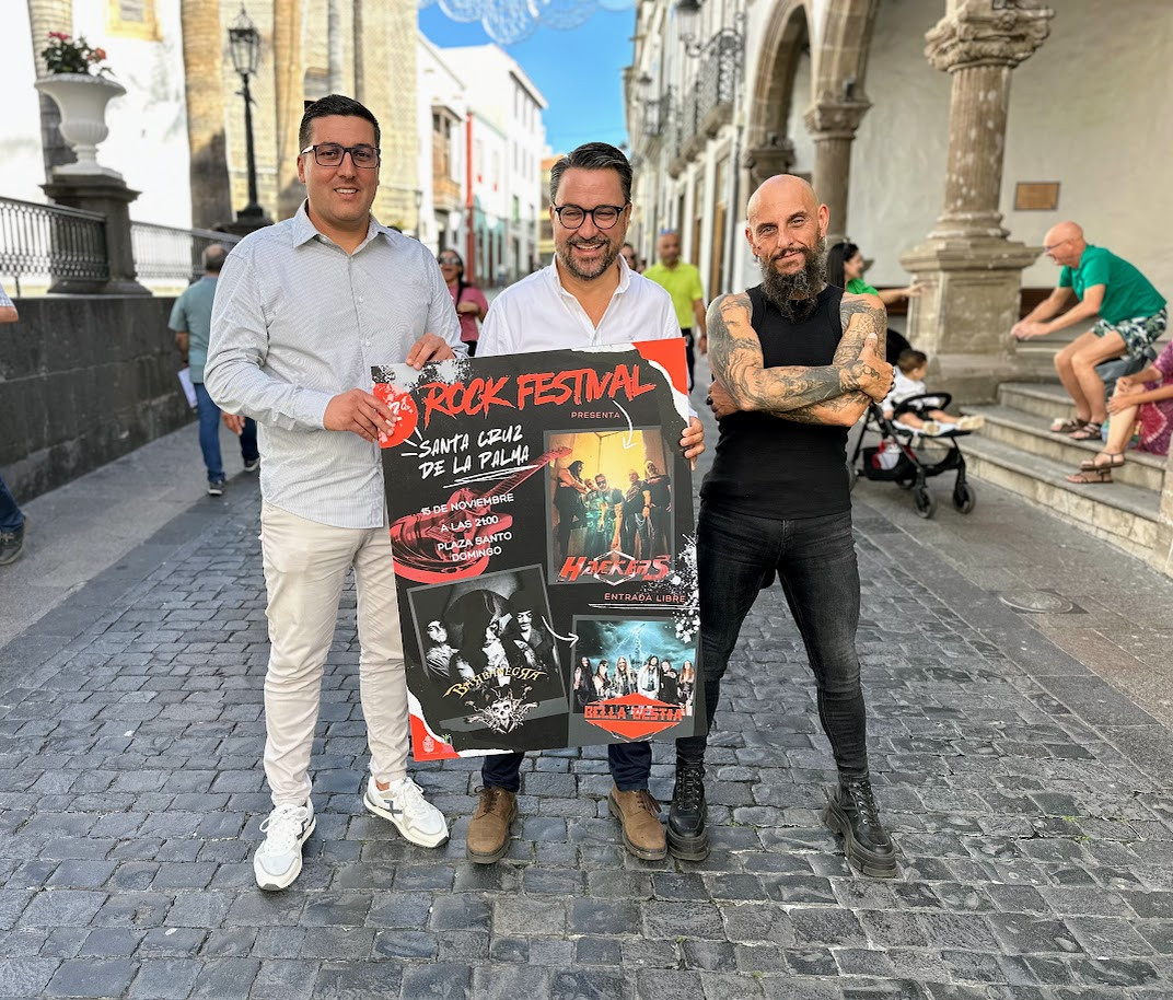 Foto Presentaciu00f3n Cartel Segunda Ediciu00f3n Rock Festival