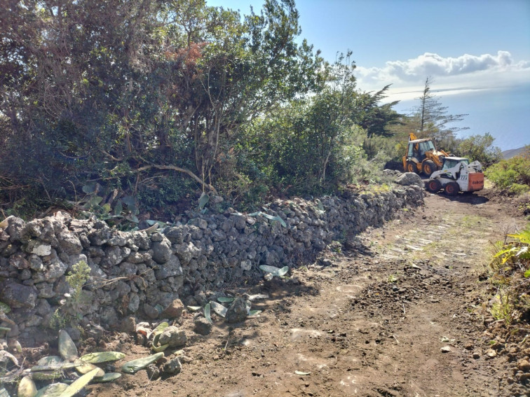 Camino Vinijobre La Sabina 2024  destrucción