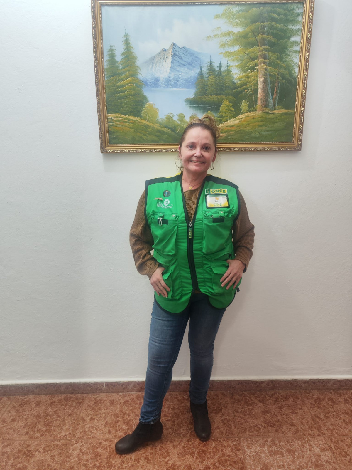Julia Du00edaz Alonso, vendedora ONCE que ha repartido mu00e1s de 11 millones