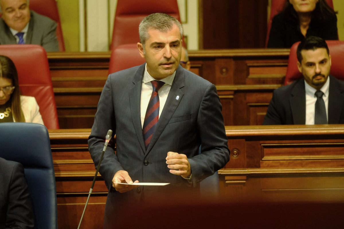 El consejero de Economia, Manuel Domu00ednguez