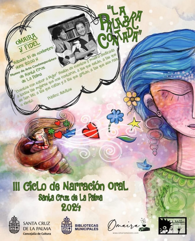 Cartel La Palabra contada
