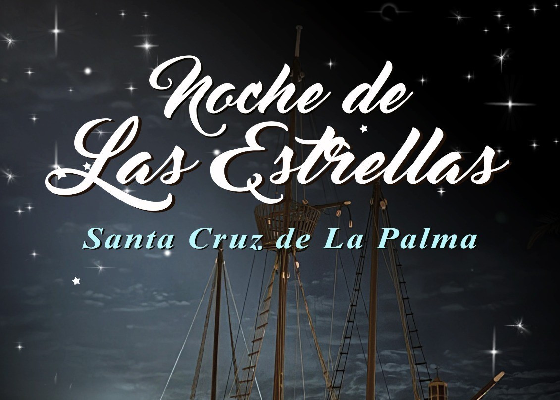 Cartel Noche de las Estrellas 2024 en Santa Cruz de La Palma