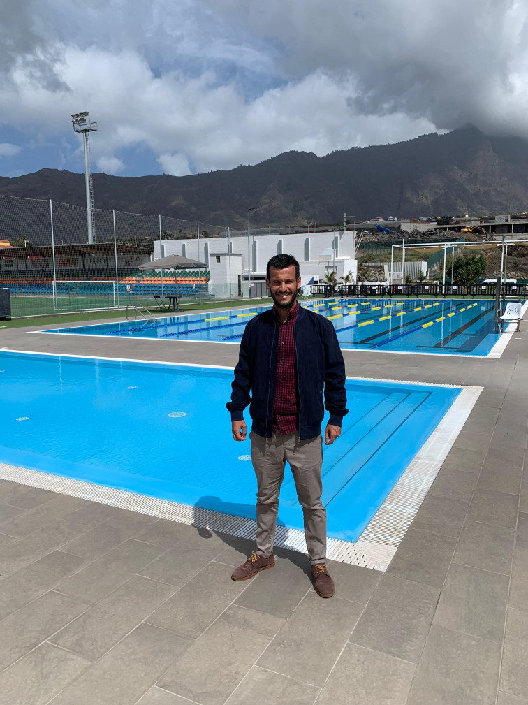 Víctor González piscina