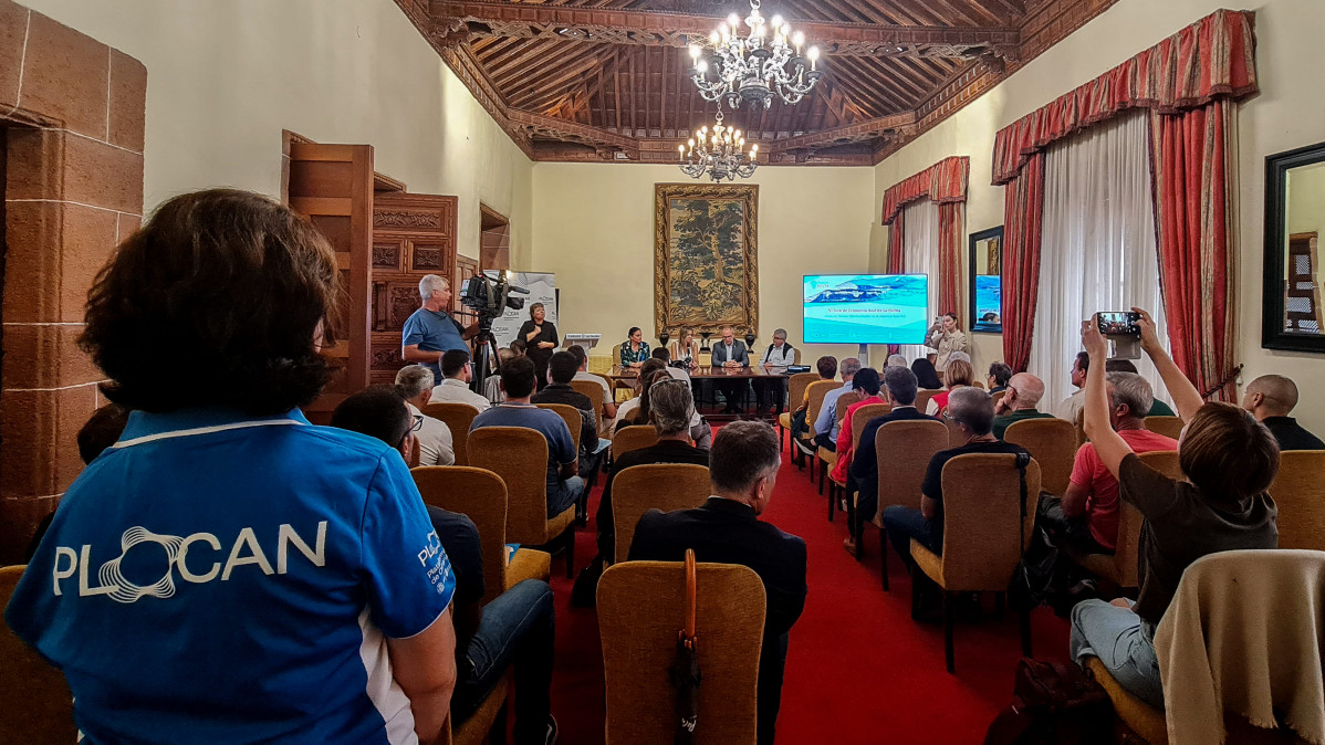 Inauguraciu00f3n del VI Foro de Economu00eda Azul de La Palma (en la Casa Salazar)