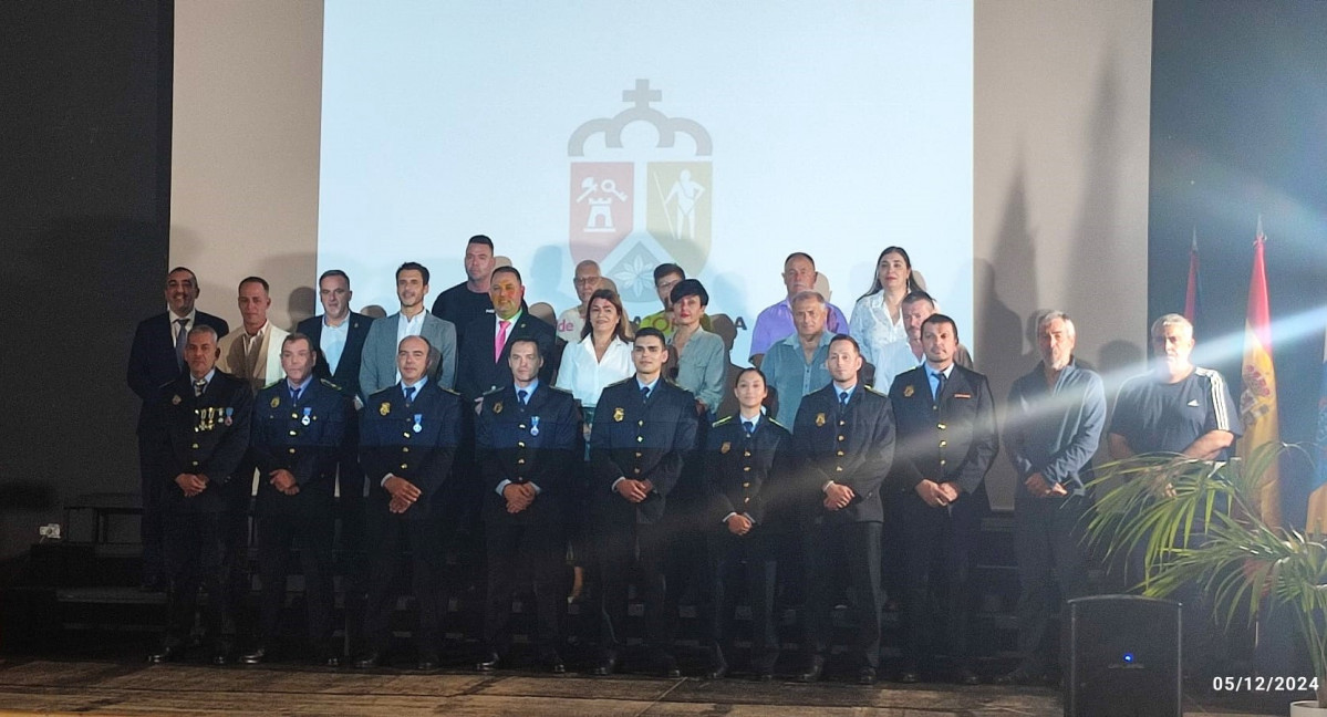 Acto entrega de medallas