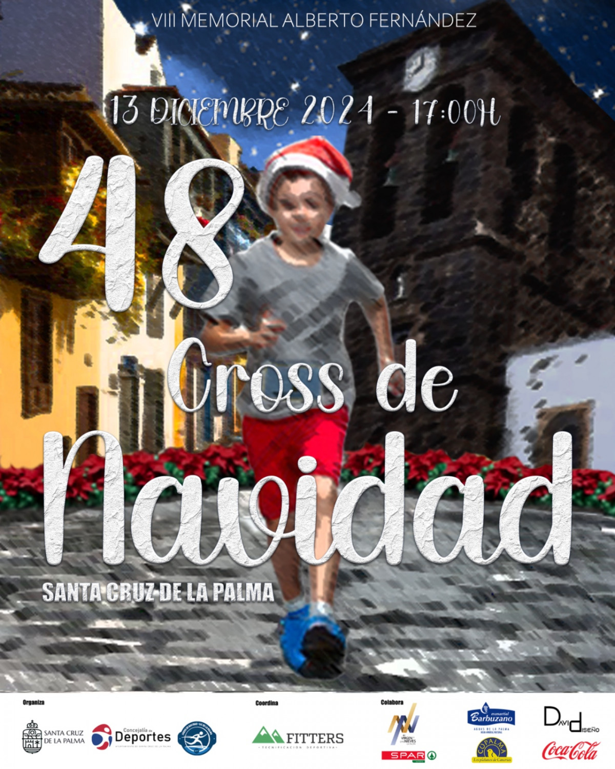 Cartel 48 Cross de Navidad 2024