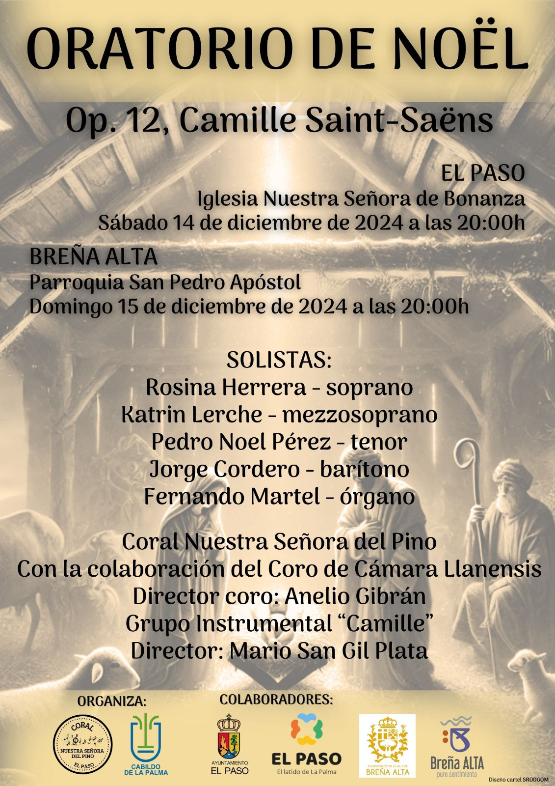 Cartel Oratorio Noel