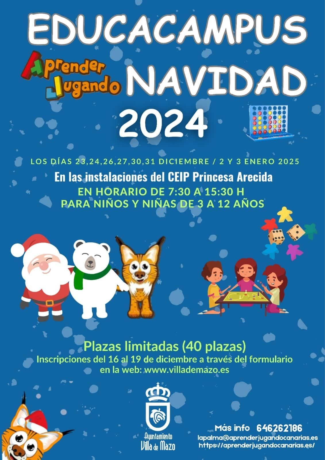 Cartel Campus Navidad 
