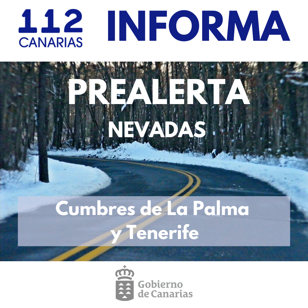 PrealertaNevadasLaPalmayTF