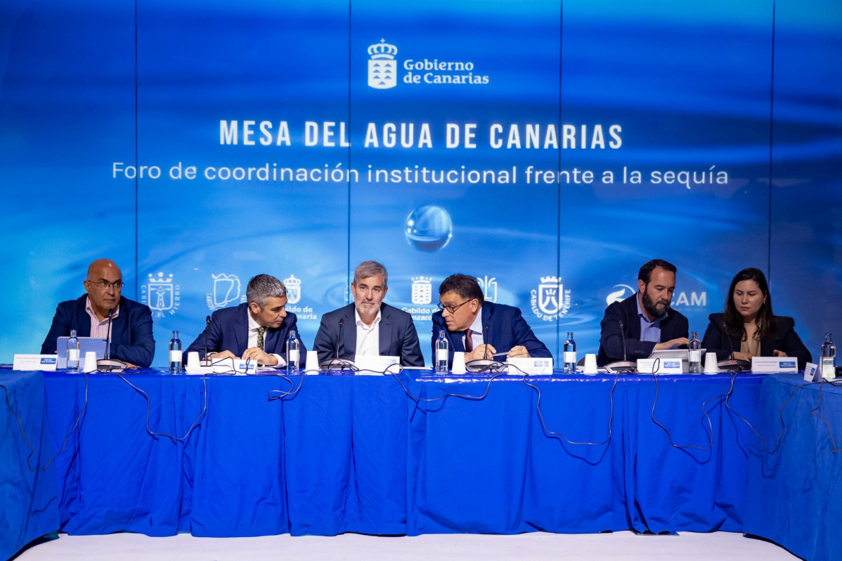 Mesa del Agua Gobierno de Canarias y Cabildos insulares 2048x1365